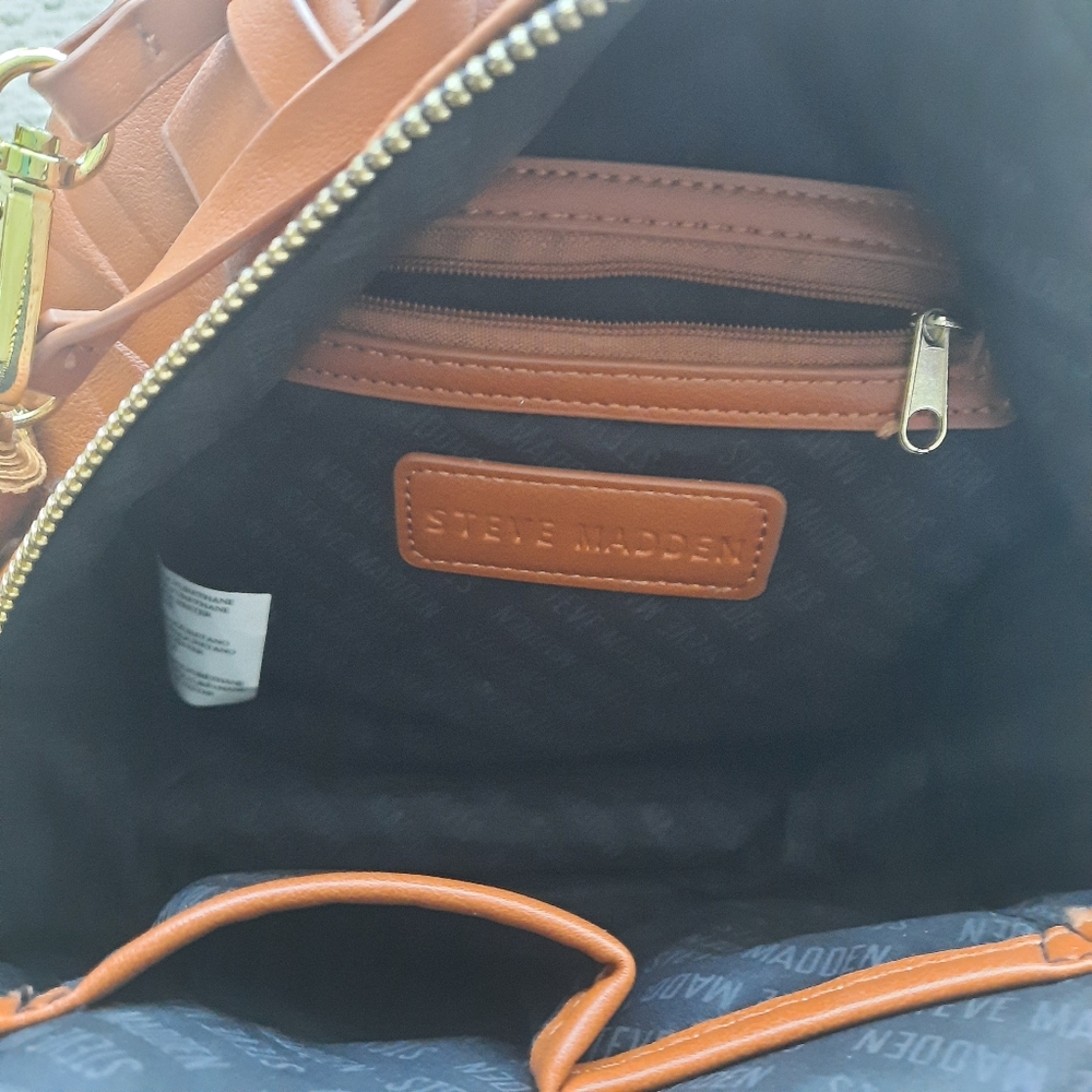 Small Steve Madden brown backpack / bag, preowned - Picture 9 of 9